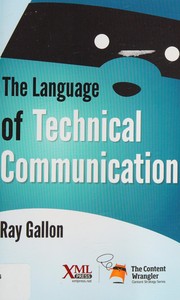 Cover of: Language of Technical Communication by Ray Gallon