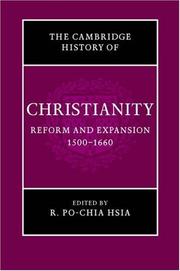 Cover of: Cambridge History of Christianity