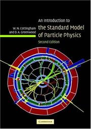 Cover of: An Introduction to the Standard Model of Particle Physics by W. N. Cottingham, D. A. Greenwood