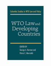 WTO law and developing countries