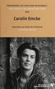 Carolin Emcke by Carolin Emcke, Martin Schult