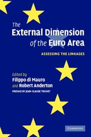 The external dimension of the Euro area : assessing the linkages