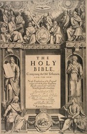 Cover of: The King James Version of the Bible by 
