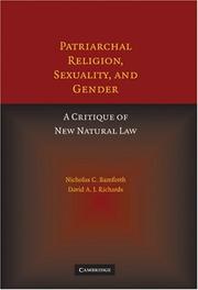 Patriarchal religion, sexuality, and gender : a critique of new natural law