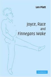 Cover of: Joyce, Race and 'Finnegans Wake'