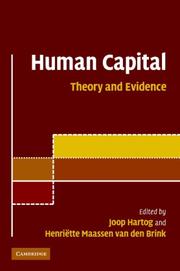 Human capital : advances in theory and evidence