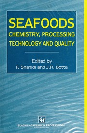 Cover of: Seafoods: chemistry, processing technology and quality