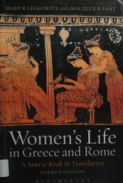 Cover of: Women's Life in Greece and Rome: A Source Book in Translation