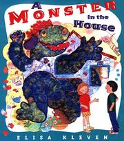 Cover of: A monster in the house