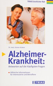 Alzheimer-Krankheit by Günter Krämer