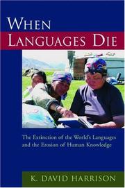 Cover of: When Languages Die by K. David Harrison