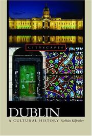 Cover of: Dublin: A Cultural History (Cityscapes)