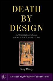 Cover of: Death by design