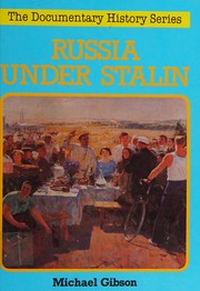 Cover of: Russia Under Stalin (Documentary History)