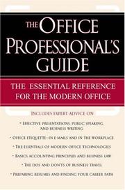 The office professional's guide