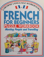 Cover of: French for beginners puzzle workbook