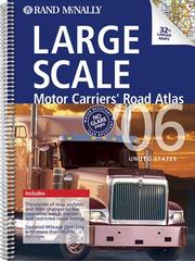 Cover of: Rand McNally 2006 Large Scale Motor Carriers
