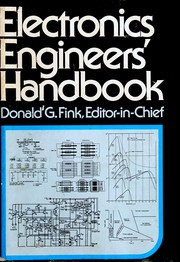 Cover of: Electronics engineers' handbook