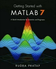 Cover of: Getting Started With Matlab Ver7