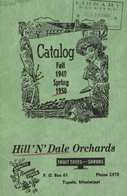 Catalog, fall 1949 spring 1950 by Hill 'N' Dale Orchards