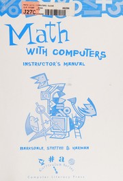 Cover of: Math With Computers: Instructor's Manual