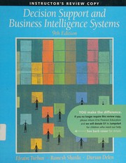Cover of: Decision Support and Business Intelligence Systems: International Edition