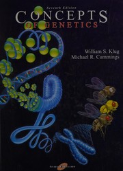 Cover of: Concepts of genetics by William S. Klug
