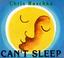 Cover of: Can't sleep