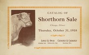 Sale of shorthorns by Owen & Lower