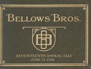 Cover of: Seventeenth annual sale catalog, Bellows shorthorns: at Parkdale Farm, Thursday, June 13, 1918, at one o'clock, P. M., Bellows Bros., owners, Maryville, Missouri