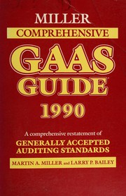 Cover of: Miller Comprehensive GAAS Guide, 1990