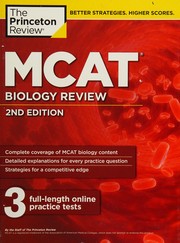 MCAT biology review by Princeton Review (Firm)