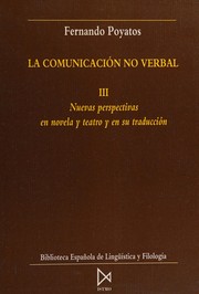 Cover of: La comunicación no verbal