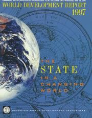 Cover of: World Development Report 1997: The State in a Changing World (World Development Report)