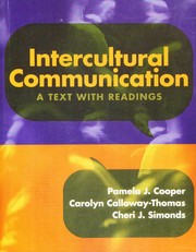 Cover of: Intercultural communication: a text with readings