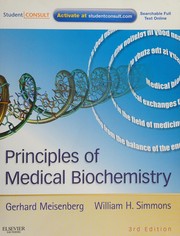 Cover of: Principles of medical biochemistry