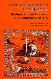 Cover of: The Columbian exchange by Alfred W. Crosby