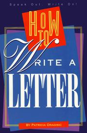 Cover of: How to write a letter