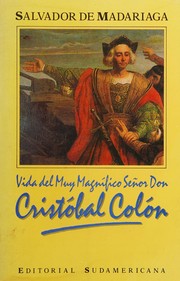 Cover of: Vida del Muy Magnifico Cristobal Colon
