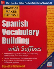 Cover of: Spanish Vocabulary Building with Suffixes