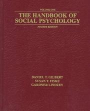 The handbook of social psychology