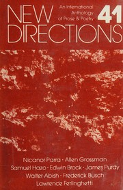 Cover of: New Directions 41 / An Anthology