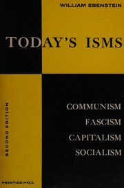 Cover of: Today's isms by 