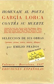 Cover of: Homenaje al poeta Federico García Lorca