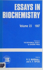 Cover of: Essays in Biochemistry