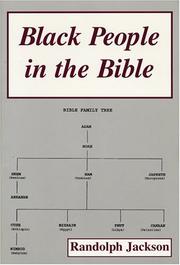 Cover of: Black People in the Bible