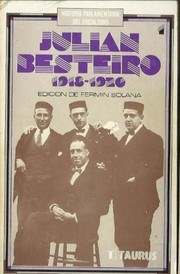 Cover of: Historia parlamentaria del socialismo: Julian Besteiro by Julián Besteiro
