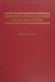 Cover of: Community and social support for college students