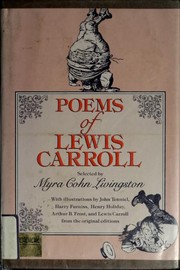 Cover of: Poems of Lewis Carroll