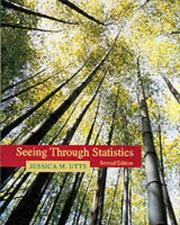 Cover of: Seeing through statistics